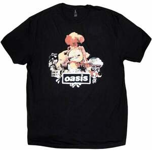 Oasis Ing Atomic Collage Unisex Black 2XL kép