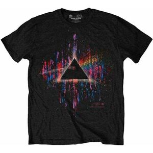 Pink Floyd Ing Dark Side of the Moon Pink Splatter Unisex Black S kép