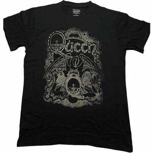 Queen Ing Ornate Crest Unisex Black XL kép