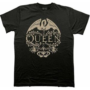 Queen Ing Floral Crest Mono Unisex Black XL kép