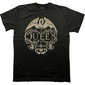 Queen Ing Floral Crest Mono Unisex Black L kép