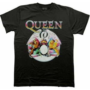 Queen Ing Multi Colour Crest Unisex Black XL kép