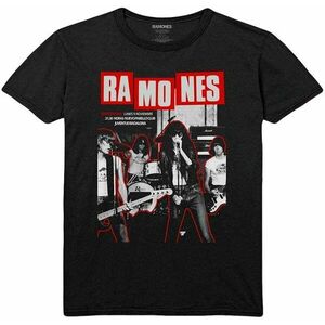 Ramones Ing Barcelona Unisex Black 2XL kép