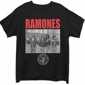 Ramones Ing Cage Photo Unisex Black 2XL kép