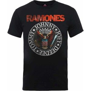 Ramones Ing Vintage Eagle Seal Unisex Black L kép