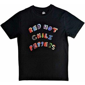 Red Hot Chili Peppers Ing Colourful Letters Unisex Black L kép