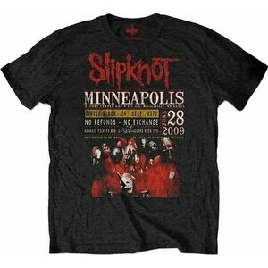 Slipknot Ing Minneapolis '09 Unisex Black XL kép