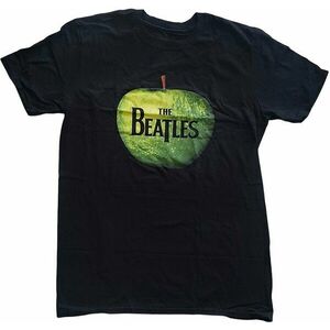 The Beatles Ing Apple Logo Unisex Black S kép