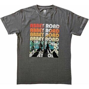 The Beatles Ing Abbey Stacked Unisex Charcoal Grey 2XL kép