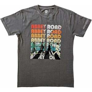 The Beatles Ing Abbey Stacked Unisex Charcoal Grey XL kép