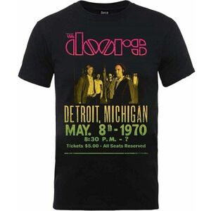 The Doors Ing Gradient Show Poster Unisex Black S kép