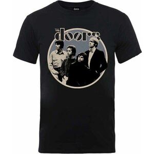 The Doors Ing Retro Circle Unisex Black XL kép