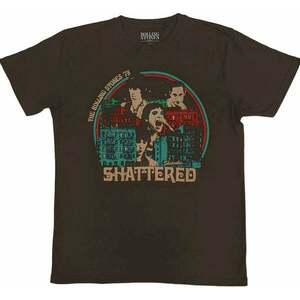 The Rolling Stones Ing Some Girls Shattered Unisex Brown L kép