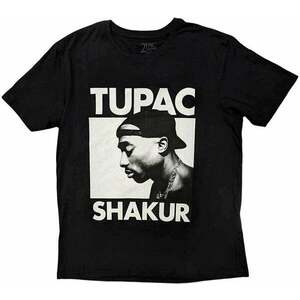 2Pac Ing Eyes Closed Unisex Black XL kép