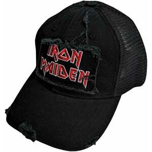 Iron Maiden Sapka Scuffed Logo Black kép