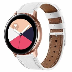 BStrap Leather Italy szíj Xiaomi Watch S1 Active, white (SSG012C0210) kép