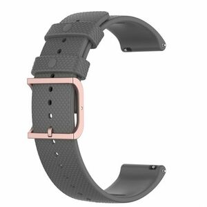 Bstrap Silicone Rain szíj Samsung Galaxy Watch Active 2 40/44mm, dark gray (SSG014C0901) kép