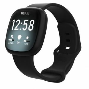 BStrap Silicone (Large) szíj Fitbit Versa 3, black (SFI013C01) kép