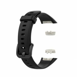 BStrap Silicone szíj Honor Band 6 / Huawei Band 6, black (SHO003C01) kép