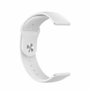 BStrap Silicone szíj Garmin Vivoactive 4s, white (SGA009C02) kép