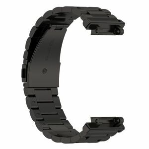 BStrap Stainless Steel szíj Xiaomi Amazfit Active Edge, black kép