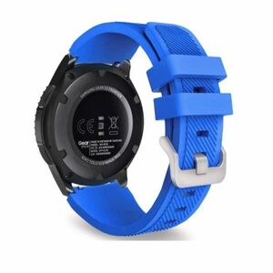 BStrap Silicone Sport szíj Samsung Gear S3, coral blue (SSG006C05) kép