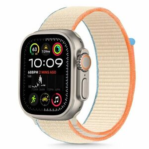 Tech-Protect Nylon szíj Apple Watch 40/41/42mm, cream kép