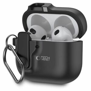 Tech-Protect Slim Hook tok Apple AirPods 4, fekete kép