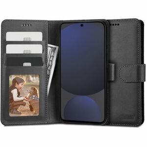 Tech-Protect Wallet könyv tok Samsung Galaxy S24 FE, fekete kép