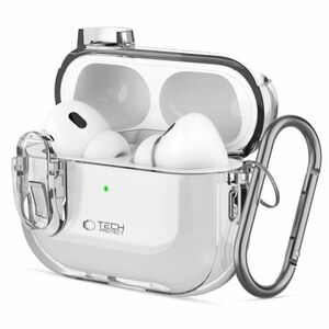 Tech-Protect Slim Hook tok Apple AirPods Pro 1 / 2, átlátszó kép