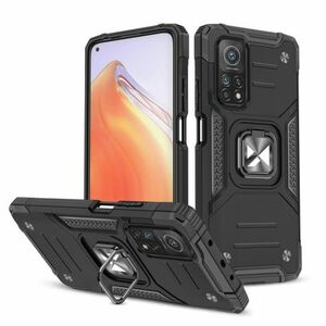 MG Ring Armor műanyag tok Xiaomi Mi Poco M4 Pro 5G / Redmi Note 11 5G / 11T 5G / 11S 5G, fekete kép