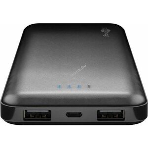 Goobay Powerbank gyorstöltéssel 10000mAh slimline lapos kép