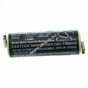 Helyettesítő akku Moser ChroMini 1591 típus 1590-7291 1200mAh - Kiárusítás! - A készlet erejéig! kép