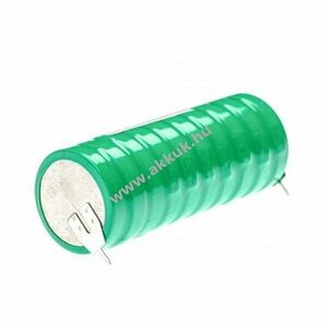 Gombakku típus V250H (10cella) U forrfüles , Ni-MH, 12V, 250mAh kép