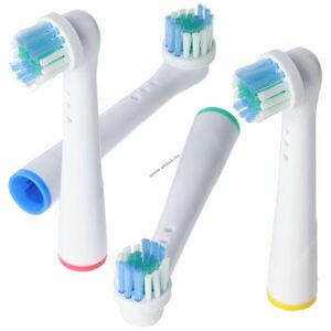 4db Cleaning Brush csere elektromos fogkefefej Oral-B D10, D12, D16 - A készlet erejéig! kép