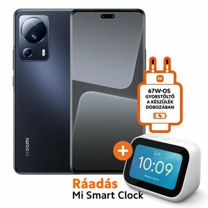 Xiaomi 13 Lite 8GB+256GB, Black + Mi Smart Clock kép