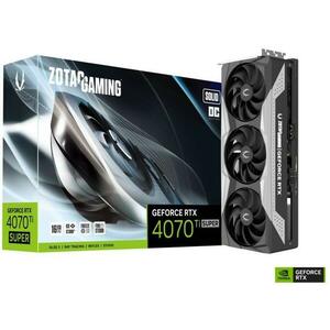 GeForce RTX 4070 Ti SUPER Solid OC 16GB (ZT-D40730RC-10P) kép