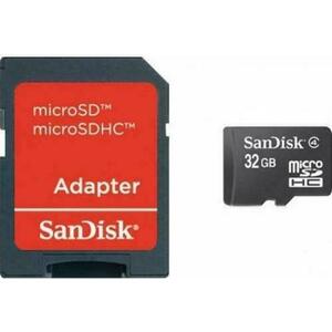 microSDHC 32GB CL4 + Adapter (SDSDQB-032G-B35) kép