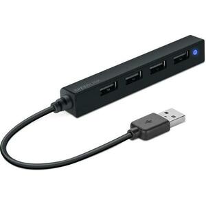 Snappy Slim 4xUSB 2.0 black (SL-140000-BK) kép