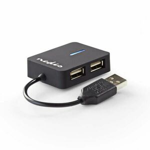 4xUSB 2.0 (UHUBU2410BK) kép