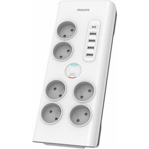 6 Plug + 5 USB 2 m (SPN7060WA/60) kép