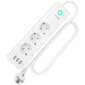 P1 Plus 3 Plug + 3 USB 1, 5 m Switch kép