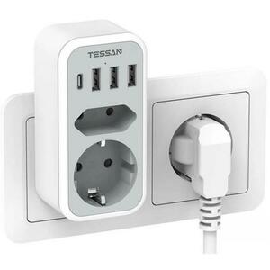 2 Plug + 4 USB (TS-328-DE) kép