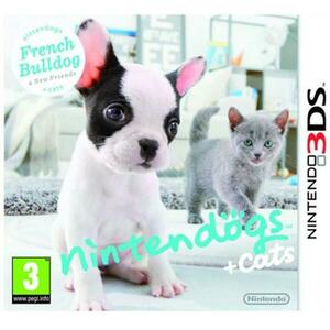 Nintendogs + Cats French Bulldog & New Friends (3DS) kép