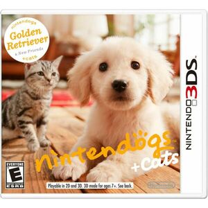 Nintendogs + Cats Golden Retriever & New Friends (3DS) kép