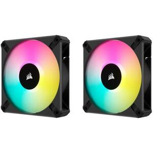 iCUE AF140 RGB ELITE Dual Pack Black (CO-9050156-WW) kép