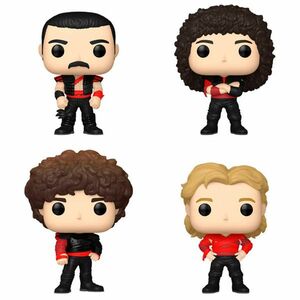 POP! Rocks: Freddie Mercury, Brian May, John Deacon, Roger Taylor (Queen) kép