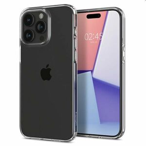 Spigen Liquid Crystal tok Apple iPhone 15 Pro Max számára, átlátszó kép