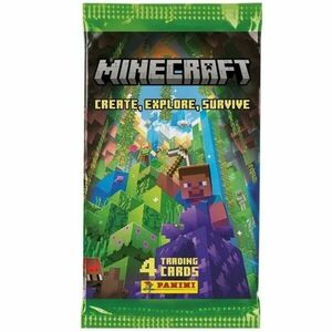 Gyűjtői kártyák Panini Minecraft 3 Booster kép