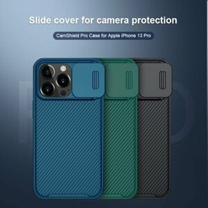 Nillkin CamShield Pro hátlapi tok for iPhone 13 Pro, fekete kép